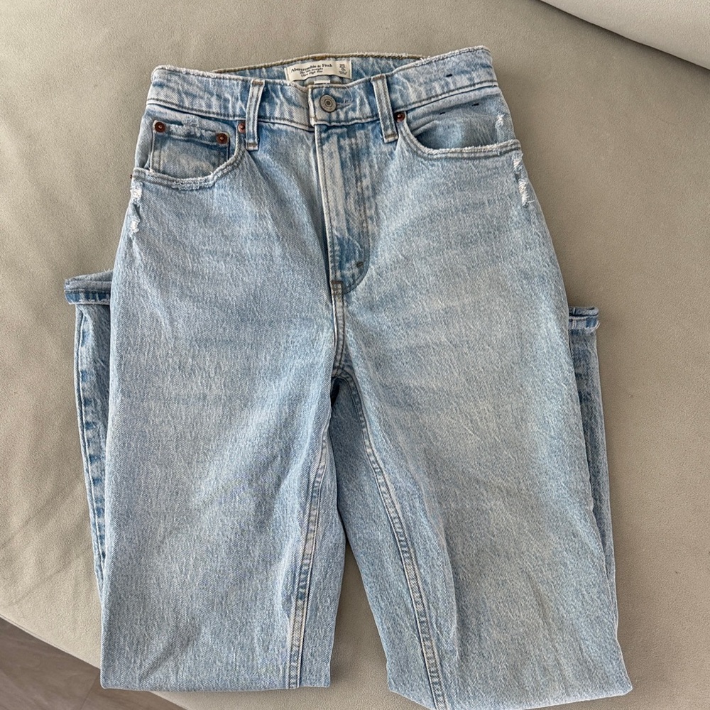 Abercrombie & Fitch Light Blue Women Jeans